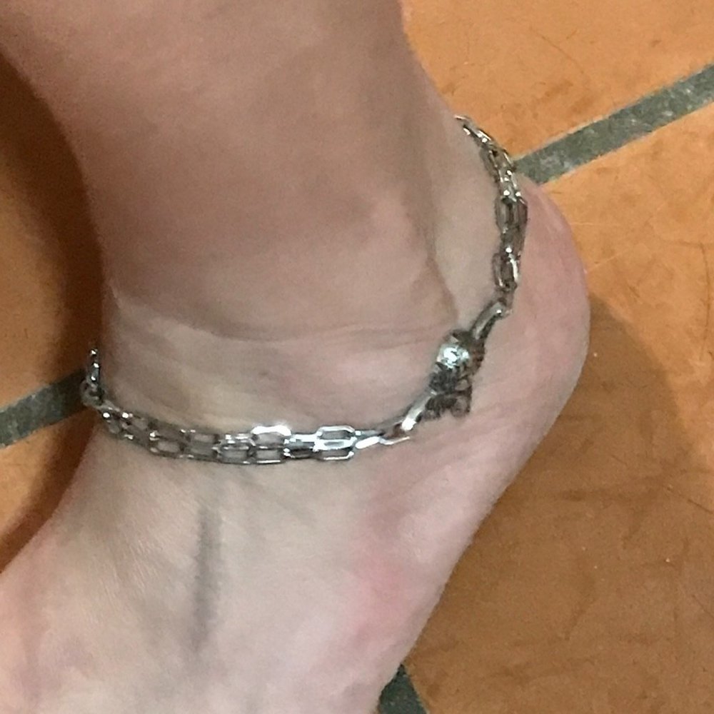 Cherub Angel Bracelet Victorian Silver Ankle Putti - Picture 8 of 12